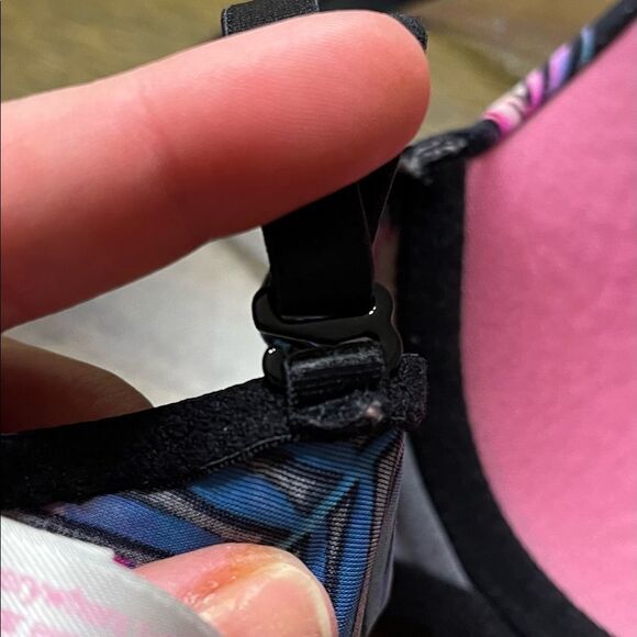 Victoria’s Secret PINK Tropical Print Bra, Women's Size 32B - Picture 2 of 7